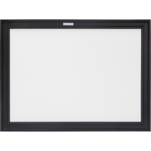 Tableau blanc &agrave; cadre MDF noir, Effacement &agrave; sec/Magn&eacute;tique, 24" la x 18" h Seaboard Timber Mart