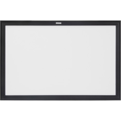 Tableau blanc &agrave; cadre MDF noir, Effacement &agrave; sec/Magn&eacute;tique, 36" la x 24" h Seaboard Timber Mart