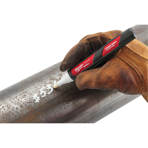 Inkzall Paint Marker, Liquid, White Seaboard Timber Mart