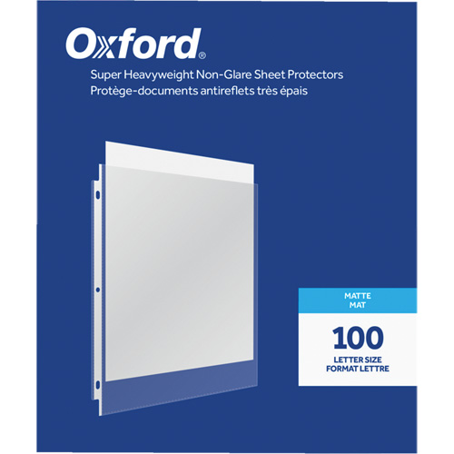 Oxford&reg; Heavyweight Non-Glare Sheet Protectors Seaboard Timber Mart