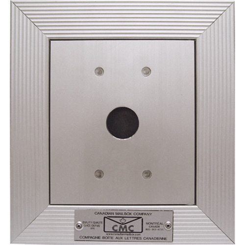 Full-Recessed Key Keeper Box, Wall -Mounted, 4-9/16" x 4", Aluminum Seaboard Timber Mart
