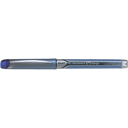 Hi-Tecpoint Grip Pen, Blue, 0.5 mm Seaboard Timber Mart