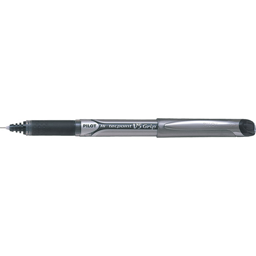 Hi-Tecpoint Grip Pen, Black, 0.5 mm Seaboard Timber Mart