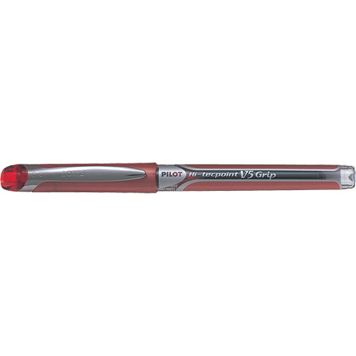 Hi-Tecpoint Grip Pen, Red, 0.5 mm Seaboard Timber Mart