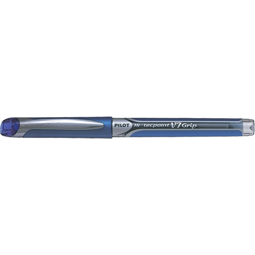 Hi-Tecpoint Grip Pen, Blue, 0.7 mm Seaboard Timber Mart