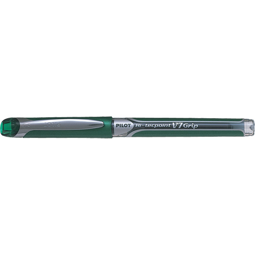 Hi-Tecpoint Grip Pen, Green, 0.7 mm Seaboard Timber Mart