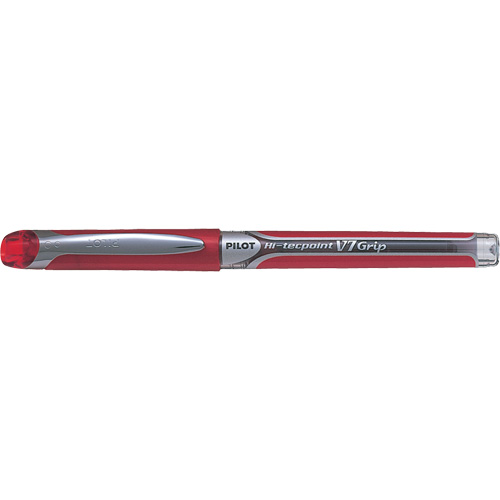 Hi-Tecpoint Grip Pen, Red, 0.7 mm Seaboard Timber Mart