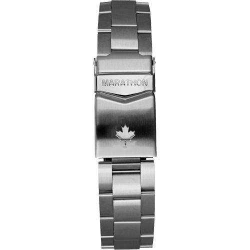 Grey Maple Large Diver's Automatic Watch with Stainless Steel Bracelet, Digital, Battery Operated, 41 mm, Silver Seaboard Timber Mart