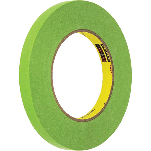 Scotch&reg; Performance Masking Tape 233+, 12 mm (1/2") x 55 m (180'), Green Seaboard Timber Mart