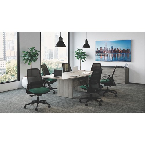 Newland Boat-Shaped Conference Table Seaboard Timber Mart