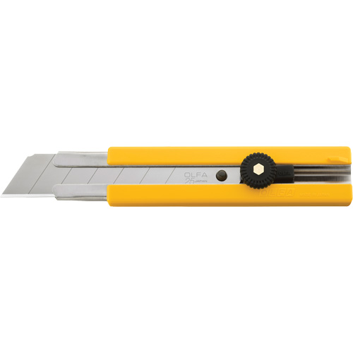 Knife, 25 mm, Carbon Steel, Heavy-Duty, Plastic Handle Seaboard Timber Mart