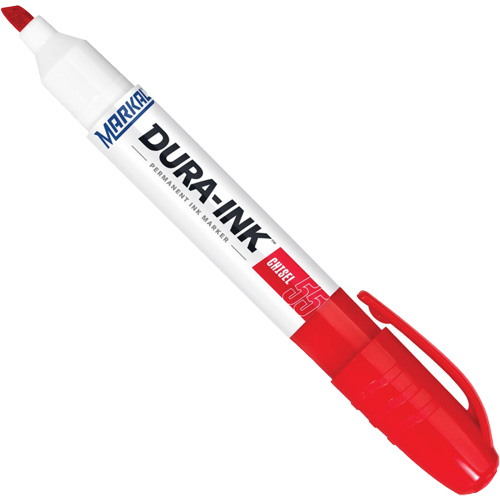Dura-Ink&reg; Marker #55, Red, Chisel Tip Seaboard Timber Mart