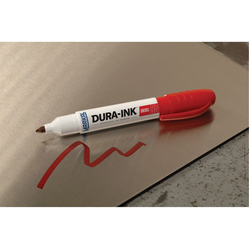 Dura-Ink&reg; Marker #55, Red, Chisel Tip Seaboard Timber Mart