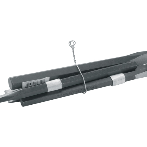 Attaches en fil m&eacute;tallique &agrave; œillet double Seaboard Timber Mart