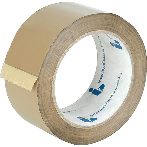 Ruban d'emballage, Adh&eacute;sif Thermofusible, 1,6 mil, 48 mm (1-22/25") x 100 m (328') Seaboard Timber Mart