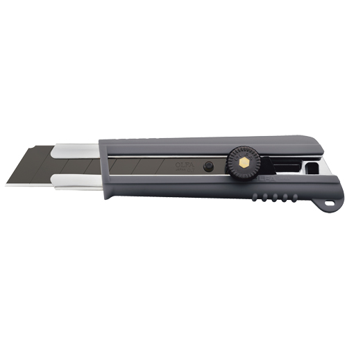 Comfort-Grip Knife, 25 mm, Carbon Steel, Heavy-Duty, Rubber Handle Seaboard Timber Mart