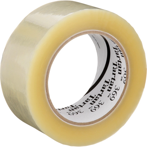Tartan 369 Box Sealing Tape, Acrylic Adhesive, 1.6 mils, 48 mm (1-22/25") x 100 m (328') Seaboard Timber Mart