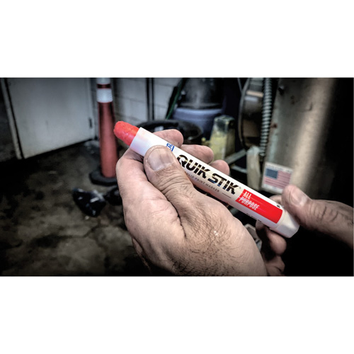 Quik Stik&reg; Twist-Up Paint Markers, Solid Stick, White Seaboard Timber Mart