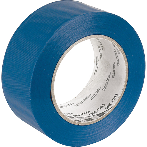 3903 Vinyl Duct Tape, 50 mm (2") W x 45.5 m (149.25') L, 6.3 mils, Blue Seaboard Timber Mart