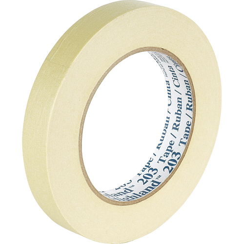 Highland 203 Masking Tape, 12 mm (1/2") x 55 m (180'), Beige Seaboard Timber Mart