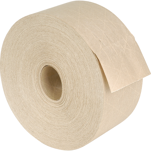 Reinforced Gummed Tape, 60 mm (2-9/25") x 137.2 m (450'), Kraft Seaboard Timber Mart