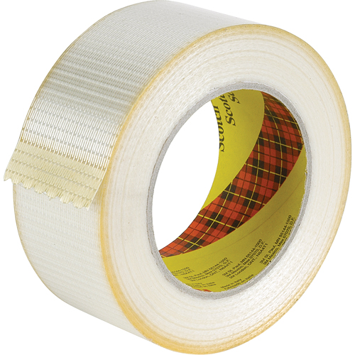 Scotch&reg; Bi-Directional Filament Tape 8959, 5.7 mils Thick, 72 mm (3") x 50 m (164')  Seaboard Timber Mart