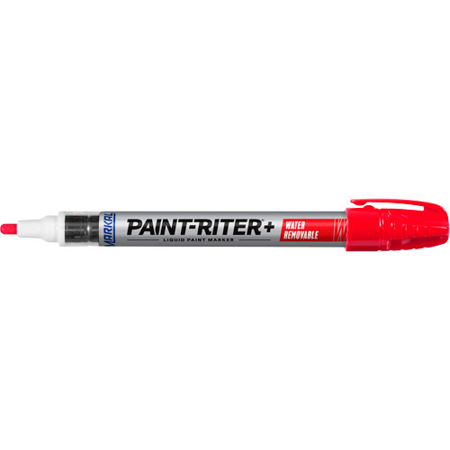 Paint-Riter&reg;+ Water Removable Paint Marker, Liquid, Red Seaboard Timber Mart