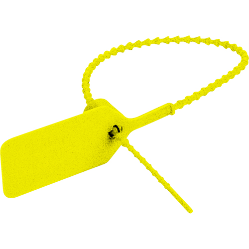 Scell&eacute; de s&eacute;curit&eacute; emboss&eacute; Pull-Tite II – Sealed Do Not Remove, 9", Plastique, Pousser et tirer Seaboard Timber Mart
