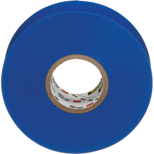 Rubans en vinyle pour codage en couleurs 35 Scotch, 19 mm (3/4") x 20,1 m (66'), Bleu, 7 mils Seaboard Timber Mart