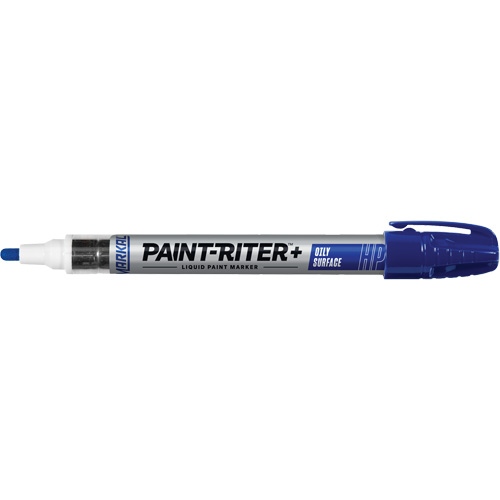 Marqueur pour surfaces huileuses Paint-Riter +, Liquide, Bleu Seaboard Timber Mart