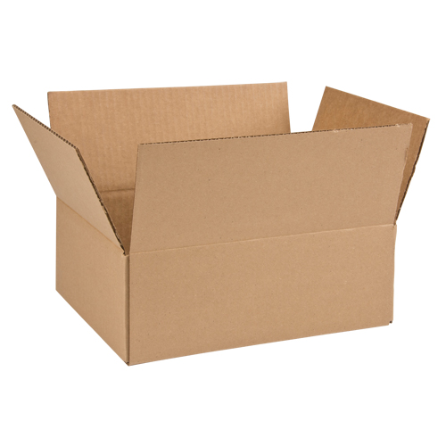 Corrugated Box, 12" L x 10" W x 4" H Seaboard Timber Mart