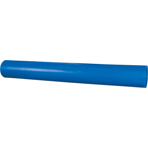 Feuille couverture, Bleu, 6' x 500' x 6 mils Seaboard Timber Mart