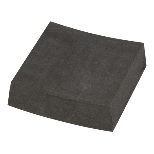 Mousse de n&eacute;opr&egrave;ne noir, &eacute;paisseur 1", 3" lo x 3" la Seaboard Timber Mart