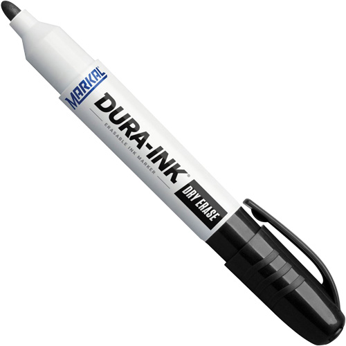Dura-Ink&reg; Dry Erase Ink Markers, Black, Bullet Tip Seaboard Timber Mart