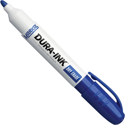 Dura-Ink&reg; Dry Erase Ink Markers, Blue, Bullet Tip Seaboard Timber Mart