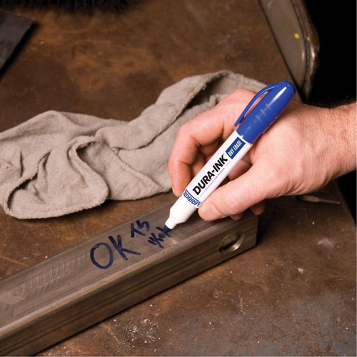 Dura-Ink&reg; Dry Erase Ink Markers, Blue, Bullet Tip Seaboard Timber Mart
