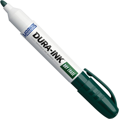 Dura-Ink&reg; Dry Erase Ink Markers, Green, Bullet Tip Seaboard Timber Mart