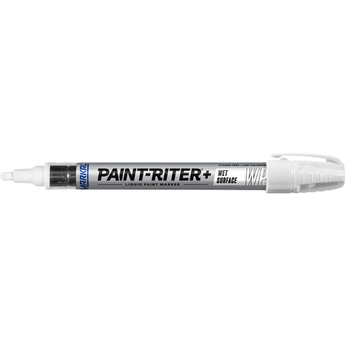 Paint-Riter&reg;+ Wet Surface Paint Marker, Liquid, White Seaboard Timber Mart