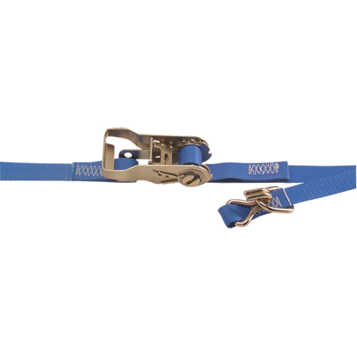 Heavy-Duty Utility Straps, Ratchet, 1" W x 16' L, 835 lbs. (380 kg) WLL Seaboard Timber Mart