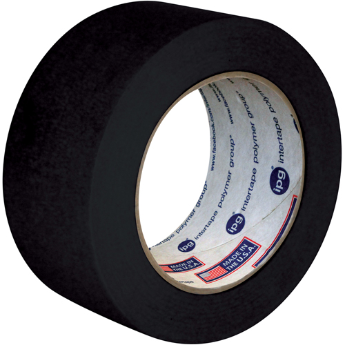 Utility Grade Coloured Masking Tape, 24 mm (1") x 55 m (180'), Black Seaboard Timber Mart