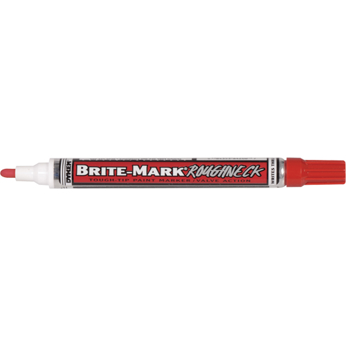 Marqueur RoughNeck Brite-Mark, Liquide, Rouge Seaboard Timber Mart
