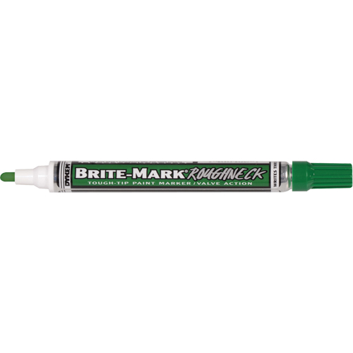 Marqueur RoughNeck Brite-Mark, Liquide, Vert Seaboard Timber Mart