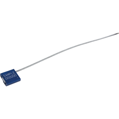 Scell&eacute;s haute s&eacute;curit&eacute; FlexiGrip, 12", M&eacute;tal, Scell&eacute; &agrave; c&acirc;ble Seaboard Timber Mart