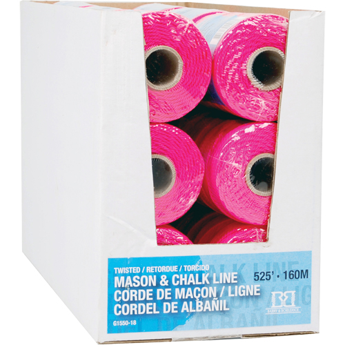 Corde pour maçon/ligne de craie, 525', Nylon Seaboard Timber Mart