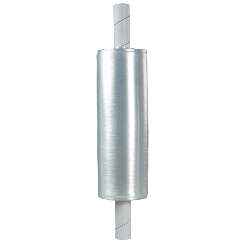 Extended Core Hand Stretch Wrap, 80 Gauge (20.3 micrometers), 20" x 1000', Clear Seaboard Timber Mart