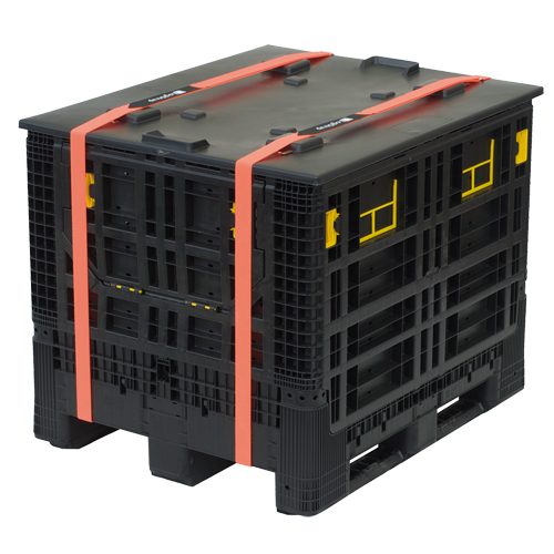 Tendeurs d'arrimage logistique LogiStrap, Boucles et crochets, 2" la x 16,4' lo, Charge d'utilisation 225 lb (102 kg) Seaboard Timber Mart