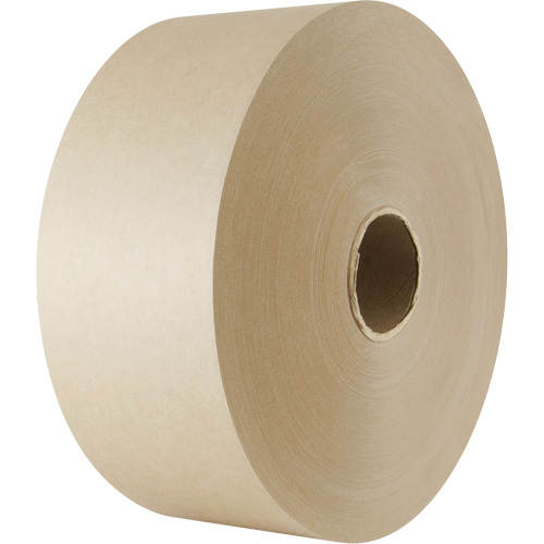 Water-Activated Paper Tape, 102 mm (4") x 183 m (600'), Kraft Seaboard Timber Mart