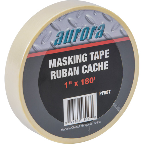 General Purpose Masking Tape, 24 mm (1") x 55 m (180'), Beige Seaboard Timber Mart