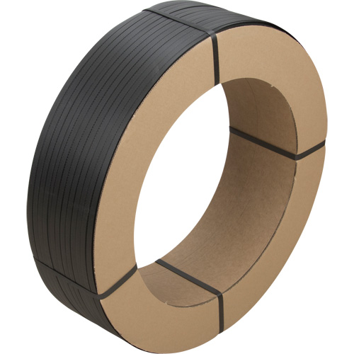 Strapping, Polypropylene, 1/2" W x 7200' L, Black, Manual Grade Seaboard Timber Mart