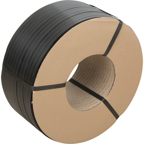 Strapping, Polypropylene, 5/8" W x 6000' L, Black, Manual Grade Seaboard Timber Mart